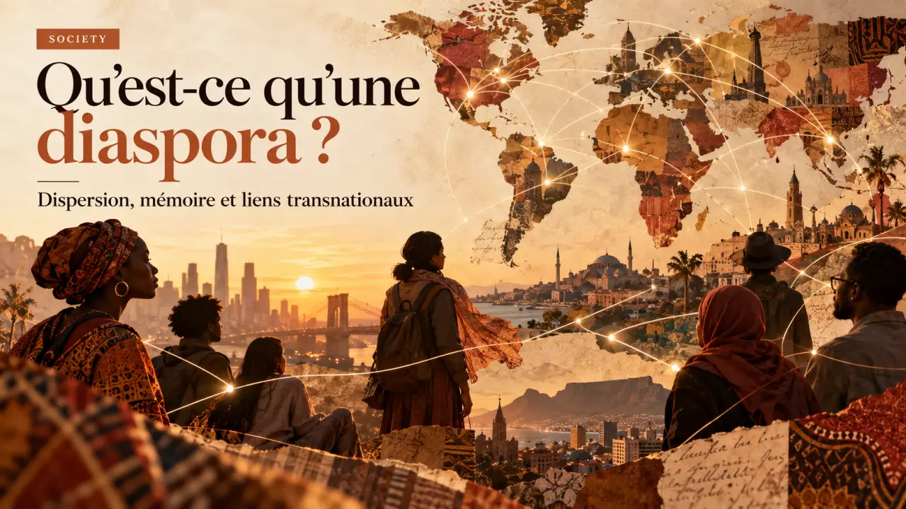 Qu’est-ce qu’une diaspora ? Dispersion, mémoire et liens transnationaux