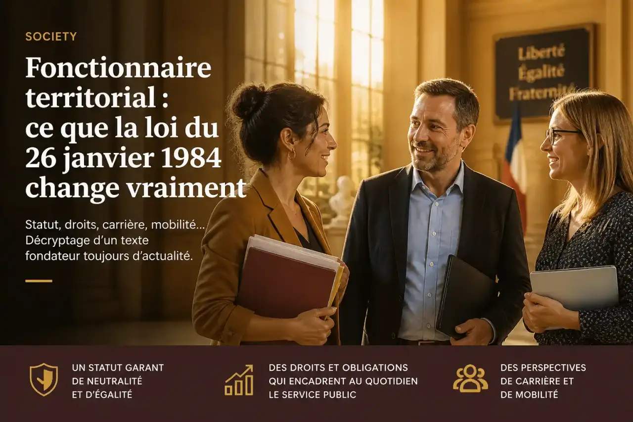 Fonctionnaire territorial : ce que la loi du 26 janvier 1984 change vraiment
